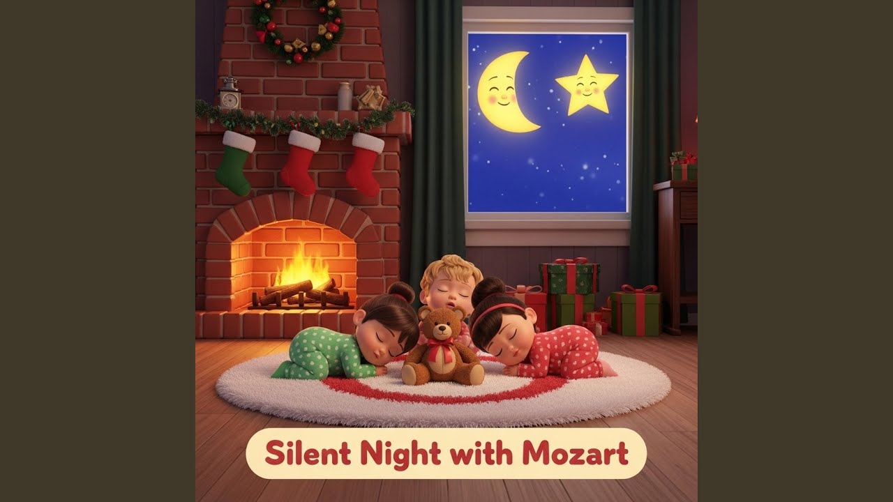 Bells over the Moon (Christmas Bell Mozart Lullaby for Baby Sleep)