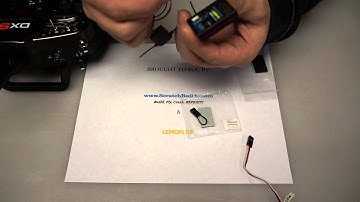 How to bind a LemonRX 7 Channel DSMX with Stabilizer & Satellite to a Spektrum radio