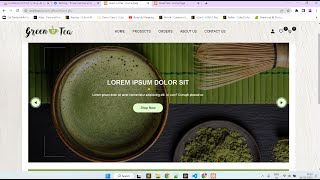 Complete  Green Coffee Shop Website  Tutorial  Using (HTML , CSS , JS , PHP & MySQL) screenshot 2