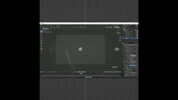 How To Make Eye With Particles & Force Field | Blender Tutorial #shorts #youtubeshorts #trending