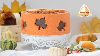 🍁 Herbsttorte | REZEPT Japanischer elastischer Biskuit - VanilleTanz 🍁 Herbsttorte | REZEPT Japanischer elastischer Biskuit - VanilleTanz