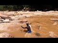 Así es la pesca y campamento en ríos de  Montaña.