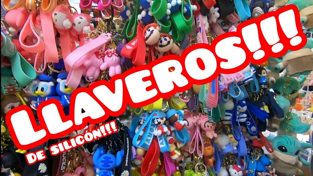 llaveros de silicón Pokémon Mickey mouse Frozen Kitty stich Avengers Simpson princesas kawaii y más!
