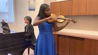 Leah Flynn- Mendelssohn Violin Concerto E Minor Mvt1 Pianist: Hannah Sun- Ripter