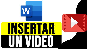 Cómo INSERTAR un VIDEO en WORD 2025 | Adjuntar Video en Documento Word