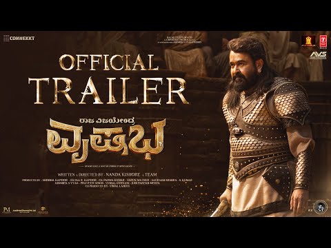 Vrusshabha Trailer | Mohanlal as a King | Naandda Kishore | 25th-Dec-2025 | Sam CS | KVN Productions