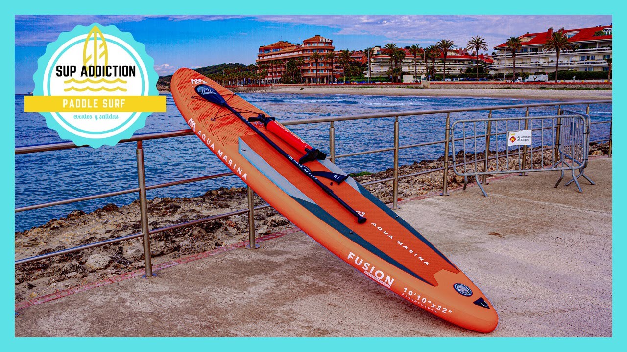 Tabla Paddle Surf Aqua Marina FUSION 2021 ¡Prueba a fondo!