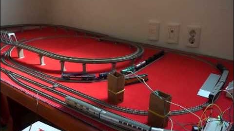 Arduino controlled model train