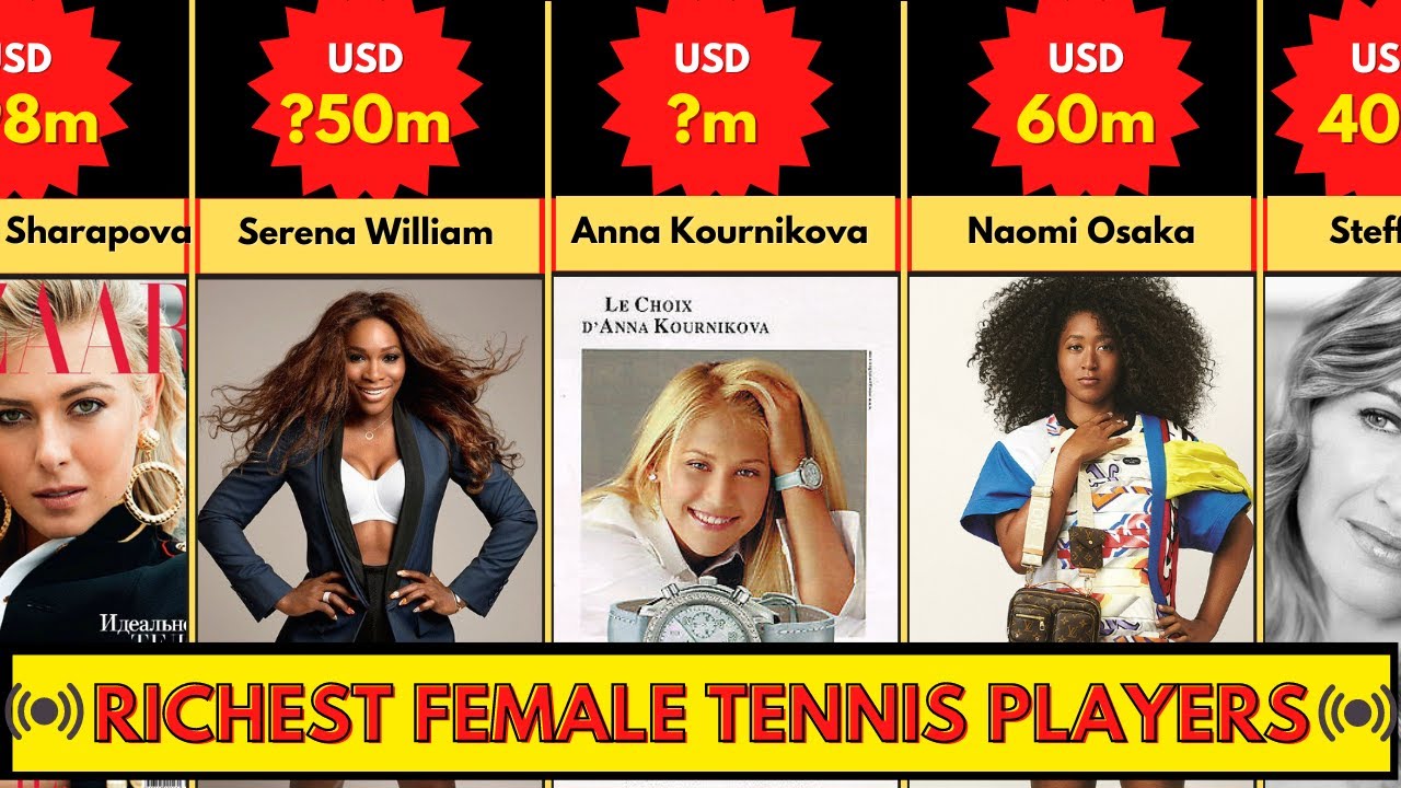 RICHEST FEMALE TENNIS PLAYER OF ALL TIME HIGHEST NET WORTH RICHEST FEMALE TENNIS PLAYER OF ALL TIME HIGHEST NET WORTH