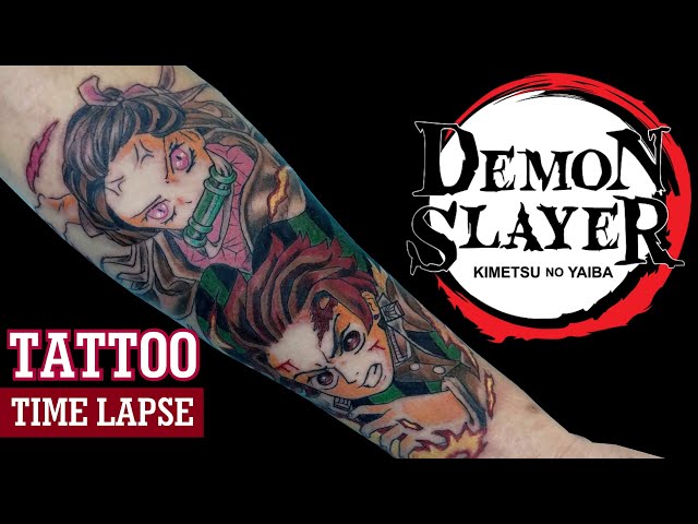 TANJIRO E NEZUKO TATTOO - KIMETSU NO YAIBA  Desenho pikachu, Desenho de  anime, Tatuagem de balança