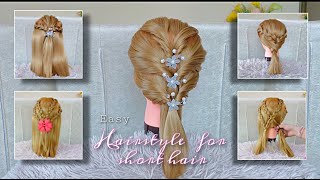 Quick and simple hairstyles for short hair