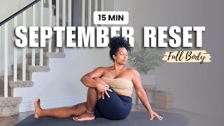 Back to Routine Reset | 15 Min Gentle Full Body Stretch for Women Over 40