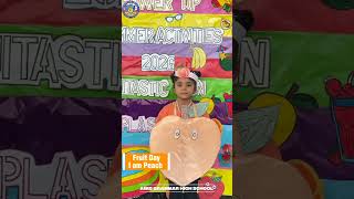 I am Peach!" 🍑✨| Class Nursery | Fruit Day 2026 | Aims Grammar High School