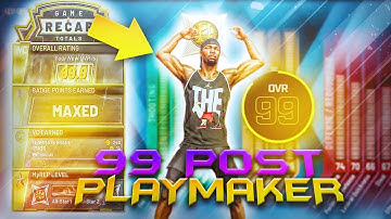 I Hit 99.9 On My Post Playmaker PF Demi God Build Prime Magic Johnson The General Best Jumpshot