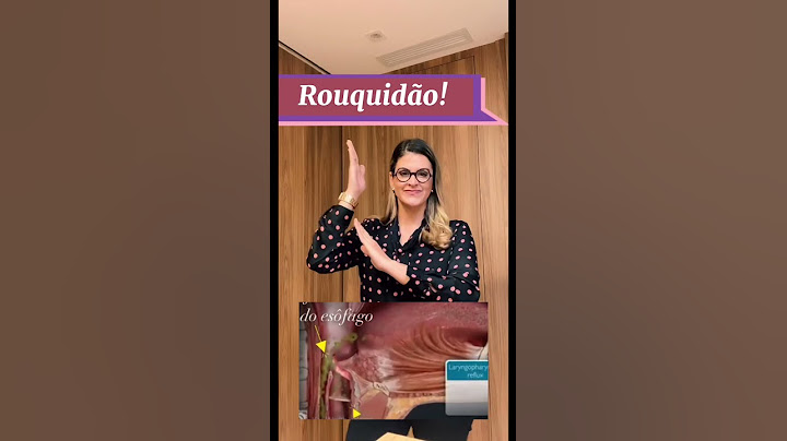 Refluxo nas pregas vocais