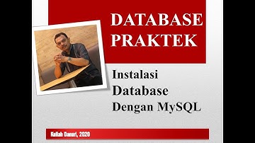 Merancang Database ke My SQL