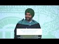 Valedictorian Speaker - Shahbaaz Sabharwal - MBA&#39;22J Graduation Ceremony