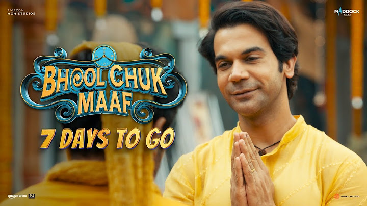 Bhool Chuk Maaf | 7 Days To Go - Promo | Rajkummar R | Wamiqa G | Dinesh V | Karan S | 23rd May 2025