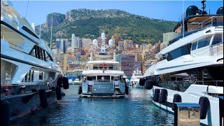 M/Y EMERALD 167'4" FT Luxury Charter Yacht * Docking at Quai Herondele Monaco @emman25MC