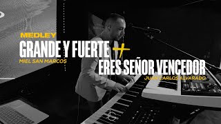 Grande Y Fuerte Miel San Marcos + Eres Señor Vencedor - Juan Carlos Alvarado MEDLEY | Jafet Galdamez chords