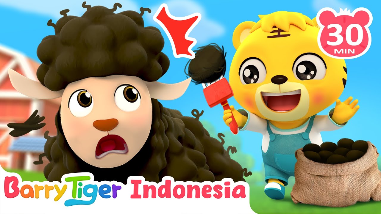 Barry Punya Anak Domba Kecil 🐑 Lagu Anak-anak Populer | Lagu Hewan & Lagu Anak | BarryTiger