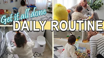 PRODUCTIVE DAILY ROUTINE IN OUR MULTILINGUAL MONTESSORI HOME! Get It All Done With A Toddler!
