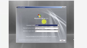 Creating a virtual machine on Oracle VirtualBox/Installing Windows server 2008