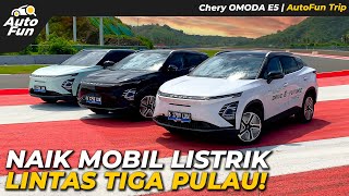 Naik Chery OMODA Listrik dari Jakarta ke Sirkuit Mandalika! | Chery OMODA E5