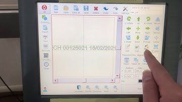 YIDA Laser printer-How to input text, time, etc