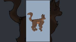 Drawing Oakstar cat warriors