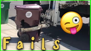 Garbage Truck FAILS | Garbage Trucks in Action