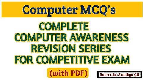 Computer MCQ