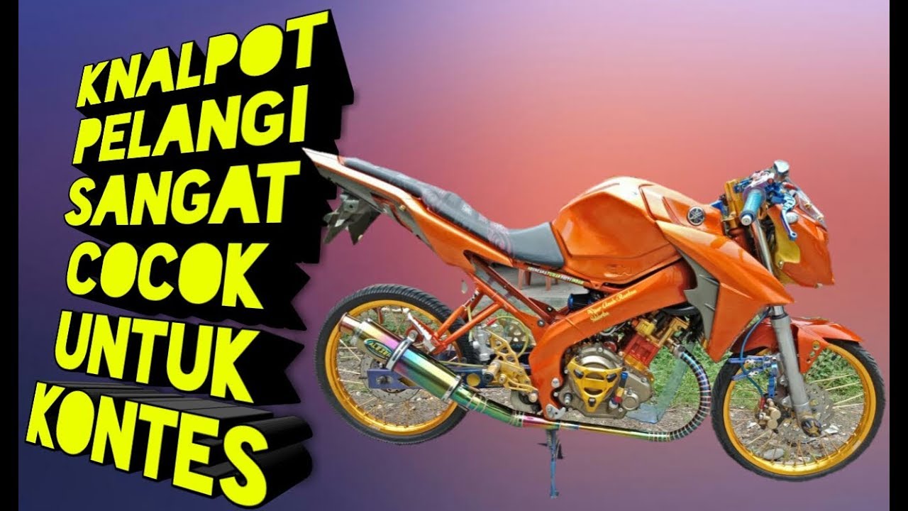 http://knalpotracing.net Knalpot pelangi Vixion by 
