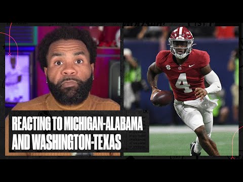 Michigan vs. Alabama, Washington vs. Texas in College Football