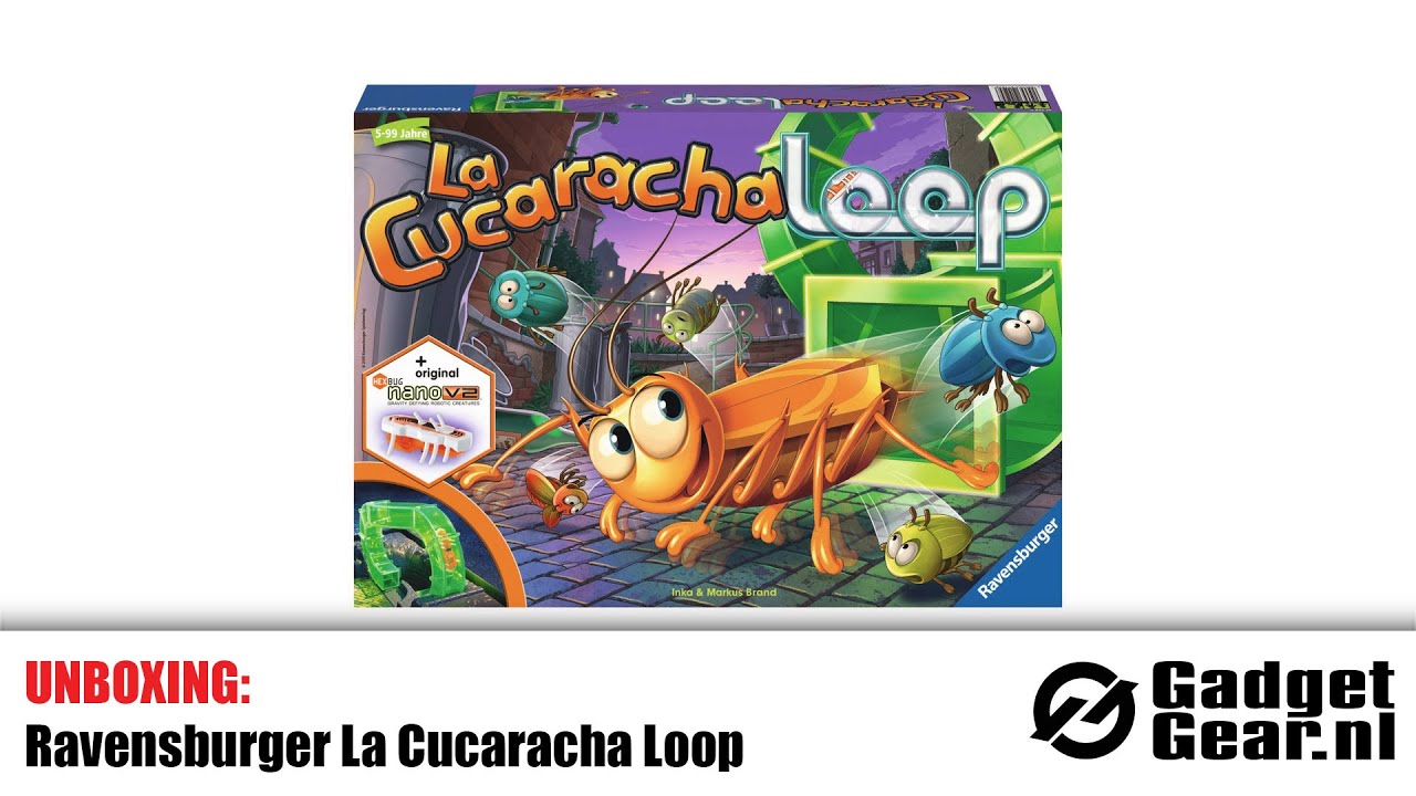 saai blad papier Unboxing: Ravensburger La Cucaracha Loop - YouTube
