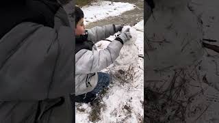 Making Snowman ☃️