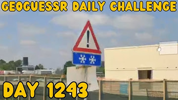 Border Crossing! Geoguessr daily challenge day 1243!
