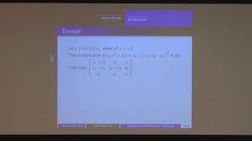 Daniel Smith Tone - Multi-variate functions based public-key cryptography