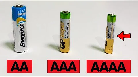 Что значит АА на батарейках