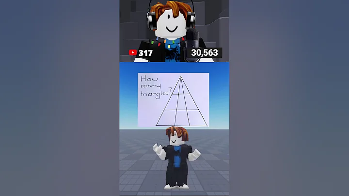 IMPOSSIBLE COUNT THE TRIANGLES (not prerecorded)