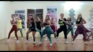 Calor Nicky Jam x Beele LETRA #zumba #choreography by Marintan Sidabutar