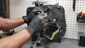 Part 8:  Installing the Morimoto D2S 4.0 projector (Morimoto D2S 4.0 projector retrofit GMC SIERRA)