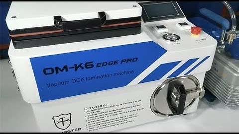 NEW OCA Master K6 edge PRO frame glass LCD 2 in 1 laminating mold for iPhone X 7 8 plus postion mold