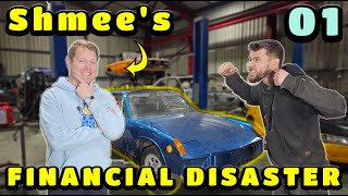 Shmee's FINANCIAL DISASTER What Has He Done!?  ABANDONED Porsche 914 Restoration EP1
