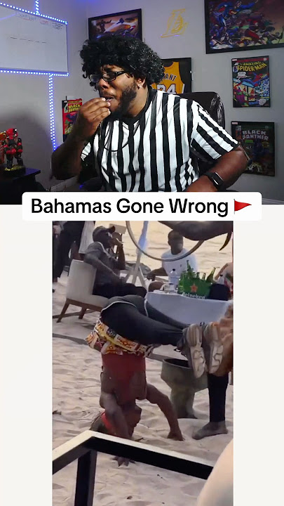 Bahamas Gone Wrong #reactionshorts #bahamas