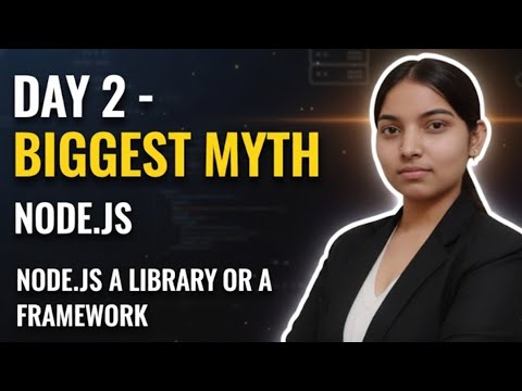 Ever thought what exactly Nodejs is?? (Event Loop + npm + Modules Made Easy)