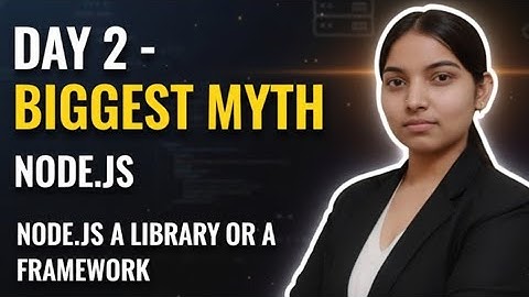 Ever thought what exactly Nodejs is?? (Event Loop + npm + Modules Made Easy)