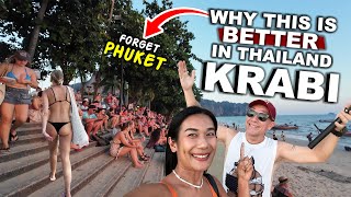 Why This Is The Best Place Now In THAILAND | KRABI THAILAND 2024 | Cheaper Calmer #livelovethailand