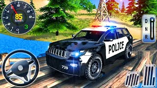 Offroad Police Jeep Driving Simulator - Police Prado Car Chase Fast Drive - Android GamePlay screenshot 2