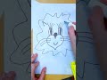 Как нарисовать ЛЬВА из цифры 5 и сердечка. Какой выйдет лучше? #shorts